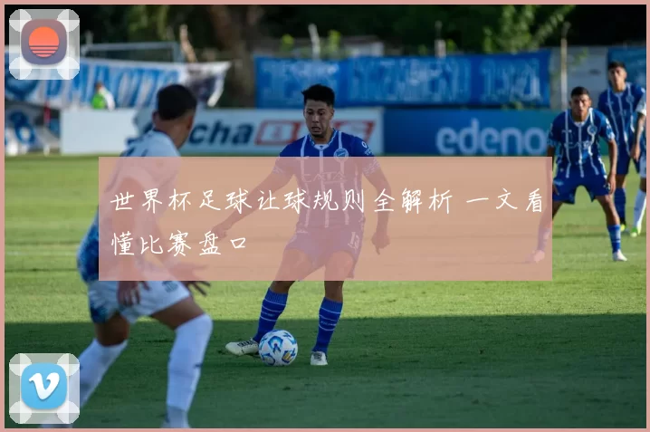 世界杯足球让球规则全解析 一文看懂比赛盘口