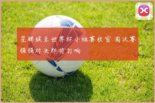 星辉娱乐世界杯小组赛收官 淘汰赛强强对决即将打响